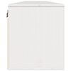 vidaXL Wall Cabinet Set of 2 White Solid pine wood Large Wall Cabinet