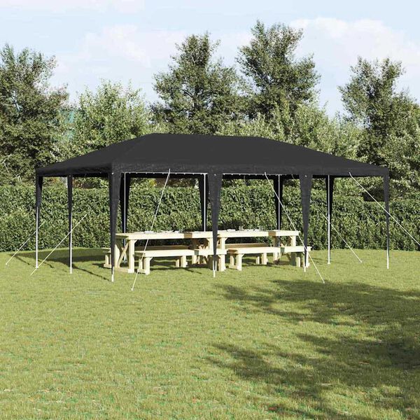 vidaXL Party Tent Anthracite 236.22 x 157.48 x 104.72 in