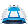 vidaXL Beach Tent 2-Person Azure Blue Quick Release Waterproof