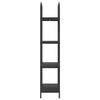 vidaXL Bookshelf Black oak 60 x 30 x 146 cm Engineered wood