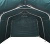 vidaXL Livestock Tent Dark Green PVC 10.8x15.7ft Detachable