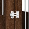 vidaXL Dog Crate Furniture Brown Oak Engineered wood and steel