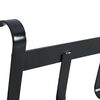 vidaXL Bridle Hanger Black Powder-coated steel Standard Hooks