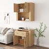 vidaXL Highboard Sonoma oak Engineered wood Large Highboard