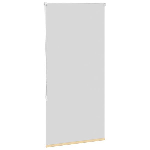 vidaXL Roller Blind Beige 100% Polyester, Aluminum 29.5 x 51.2 in