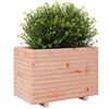 vidaXL Garden Planter Natural Wood Solid Douglas Wood 27.6x15.7x19.5 in