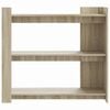 vidaXL Console Table Sonoma Oak Engineered Wood Medium Console Table