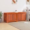 vidaXL Storage Chest Brown Solid acacia wood, engineered wood Large