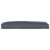 vidaXL Cushion Anthracite 43.31 x 15.75 x 3.15 in Oxford Fabric