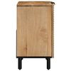 vidaXL Bathroom Sink Cabinet Brown Solid mango wood Medium
