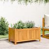 vidaXL Garden Planter Natural Wood Solid Acacia Wood