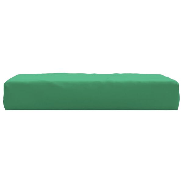 vidaXL Pallet Cushion Green Oxford fabric (100% polyester)
