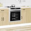 vidaXL Oven Cabinet Sonoma oak Engineered wood Compact Oven Cabinet