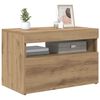 vidaXL TV Cabinet Artisan oak Engineered wood Small TV Cabinet
