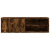 vidaXL TV Cabinet Smoked Oak Engineered Wood Medium TV Cabinet