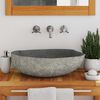 vidaXL Basin River Stone Oval (17.7"-20.9")x(13.4"-16.1")