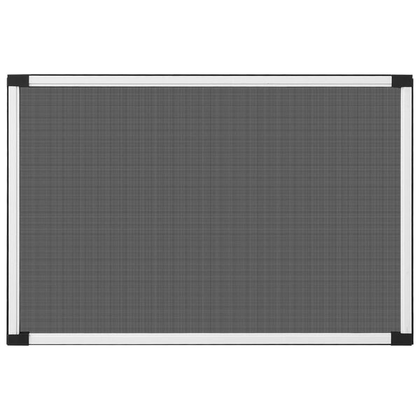 vidaXL Insect Screen White Aluminum frame, Fiberglass mesh with PVC coating