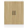 vidaXL Sink Base Cabinet Sonoma oak Engineered wood Standard