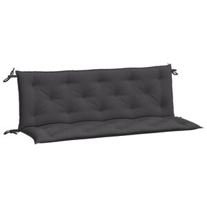 vidaXL Garden Bench Cushion Set of 2 Anthracite