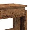 vidaXL Console Table Old wood Engineered wood Console Table Rectangular