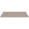 vidaXL Shower Base Tray SMC Brown 39.4"x27.6"