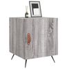 vidaXL Bedside Cabinet Set of 2 Grey Sonoma