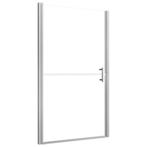 vidaXL Shower Door Frost Tempered Glass 35.8"x76.8"