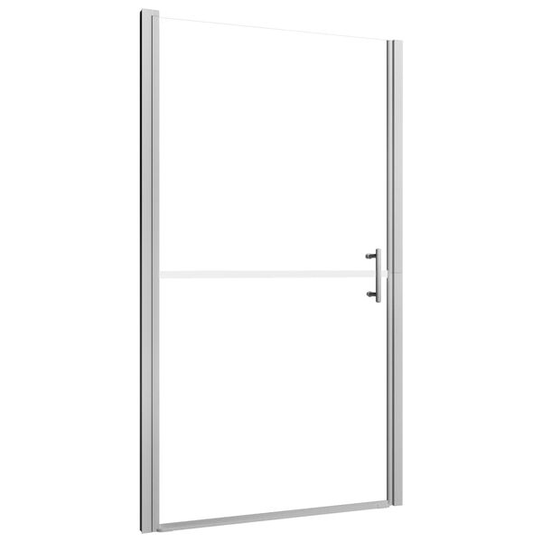 vidaXL Shower Door Frost Tempered Glass 35.8"x76.8"