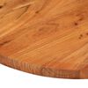 vidaXL Table Top Natural Acacia Solid Acacia wood 43.3 x 15.7 in table top