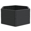 vidaXL Garden Planter Anthracite Polypropylene (PP) Medium Stackable