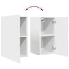 vidaXL 6 Piece TV Stand Set White Engineered Wood