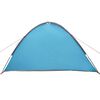 vidaXL Camping Tent with Roof Blue 308 x 268 x 130 cm Polyester
