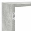 vidaXL Wall Cube Shelf Concrete Grey Engineered Wood Large