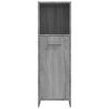 vidaXL Bathroom Cabinet Grey Sonoma Engineered wood Medium