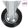 vidaXL 24 pcs Fixed Casters 6.30 " (6x143450)