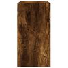 vidaXL Wall Cabinet Smoked Oak Engineered Wood Medium Wall Cabinet
