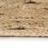 vidaXL Area Rug Natural Braided Jute 47.2 in diameter Attractive Design
