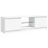 vidaXL TV Cabinet white 47.2" x 11.8" x 14" Engineered wood