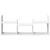vidaXL Wall Cabinet White Engineered wood 39.4 x 7.1 x 15.7 in