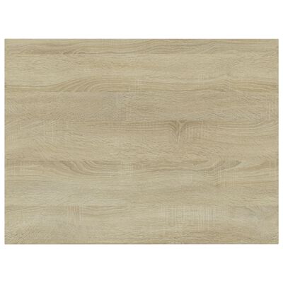 vidaXL Bookshelf Boards 8 pcs Sonoma Oak 15.7"x11.8"x0.6" Engineered Wood