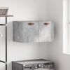 vidaXL Wall Cabinet Concrete grey Engineered wood Medium Wall Cabinet