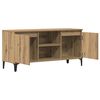 vidaXL TV Cabinet Artisan Oak Engineered Wood TV Cabinet Rectangular