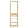 vidaXL Play Tower Natural Pine Solid Pine Wood Standard Durable