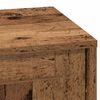 vidaXL Bedside Cabinet Old Wood 17.32 x 13.58 x 17.72 in