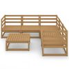 vidaXL Garden Lounge Set Honey Brown Solid Pinewood Large Durable