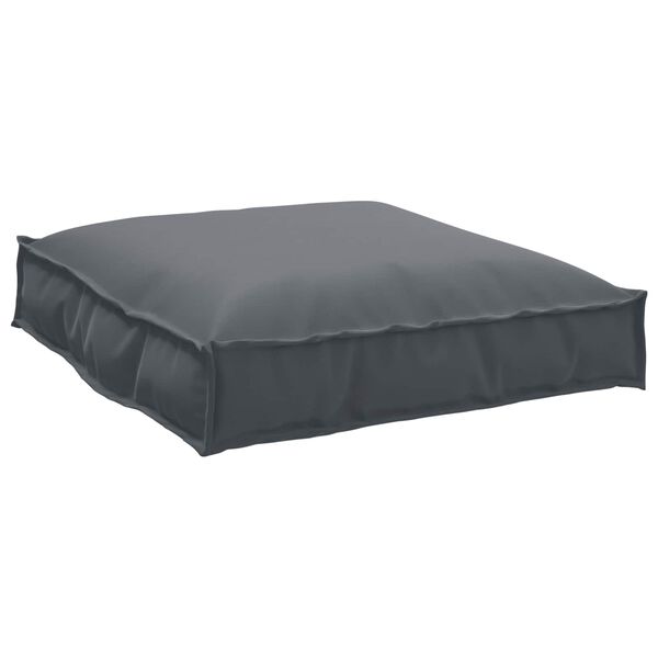 vidaXL Cushion Anthracite 27.56 x 27.56 x 4.72 in Oxford Fabric