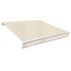 vidaXL Awning Top Cream Polyester 19.7 x 9.8 ft UV-resistant materials