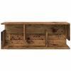 vidaXL Wall Cabinet Old Wood Engineered wood 31.5 x 7.9 x 11.8 in