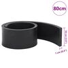 vidaXL Rubber Edge For Snow Plow Black Styrene-butadiene rubber