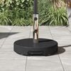 vidaXL Parasol Base Black 45 x 45 x 37.5 cm Granite